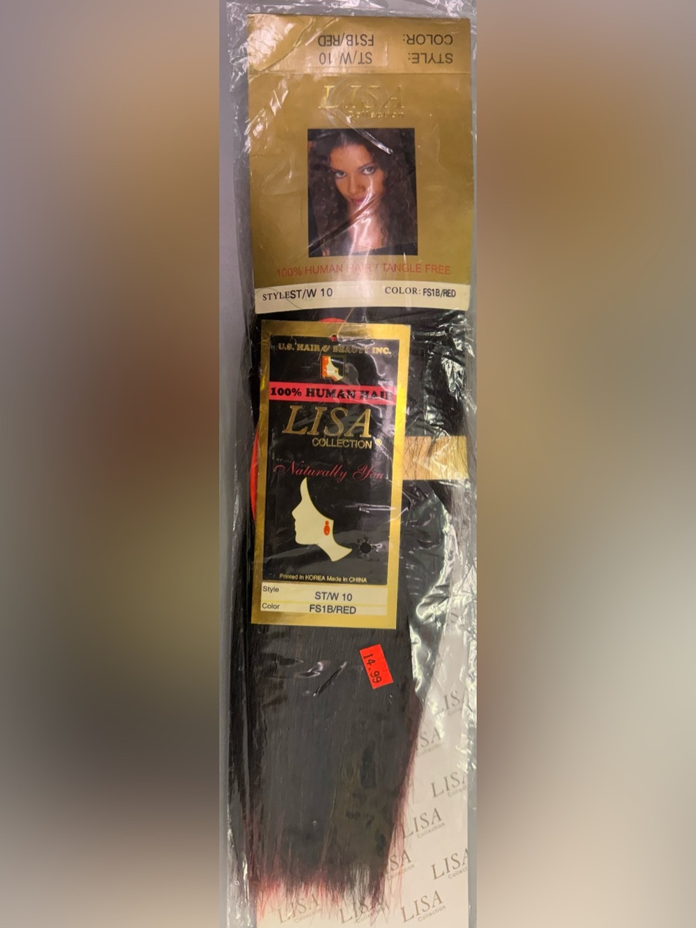 Lisa collection. 100% human hair. Straight.